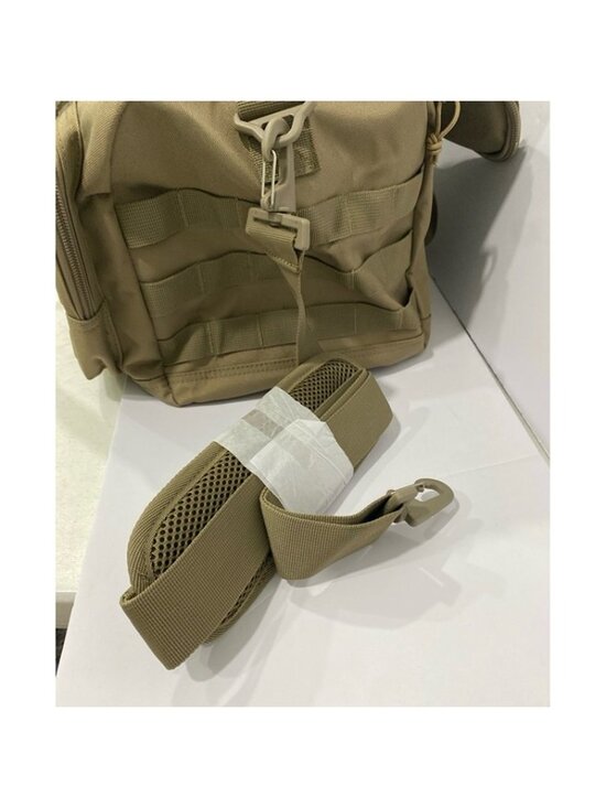 CornerStone CSB816 Tactical Gear Bag - Coyote Brown | Full  New Cornerstone Canvas Tactical Duffle Bag with shoulder Strap Coyote Brown